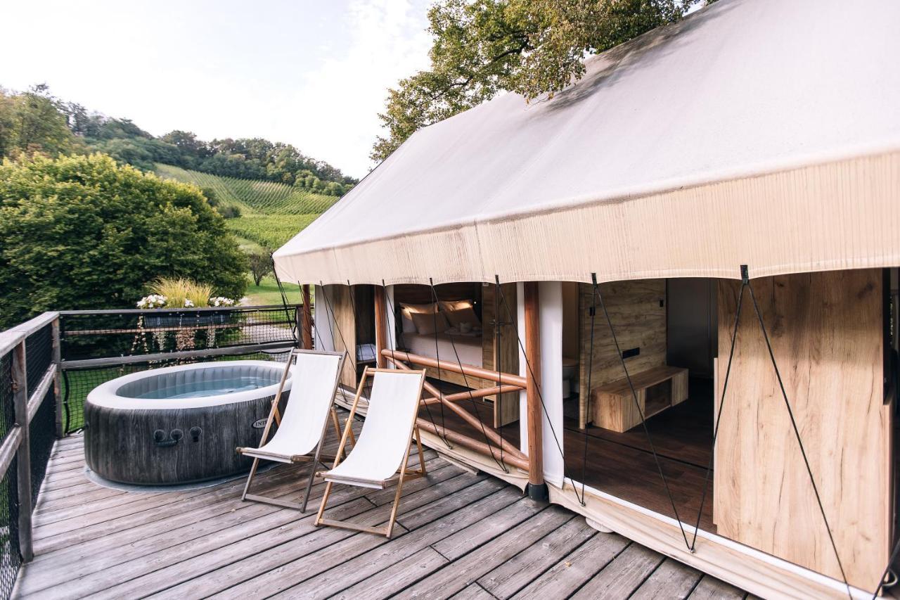 Chateau Ramšak, vineyard glamping resort Maribor Bagian luar foto